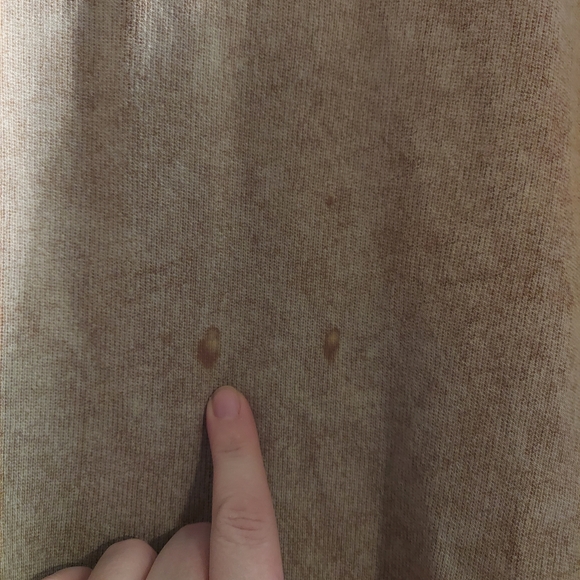 Zenana Outfitters Ribbed Tan Crewneck Sweatshirt Lg - Picture 8 of 9